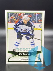 2021-22 UPPER DECK PARKHURST ROOKIE RC #288 COLE PERFETTI